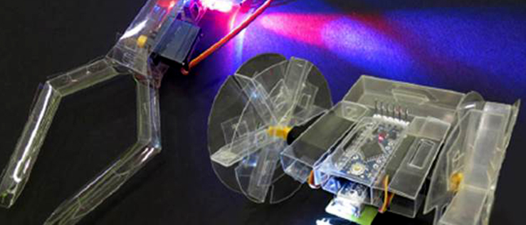 Printable, programmable robots