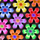 Polymer petals