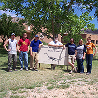 The 2008 Ghost Ranch Triassic Project field crew