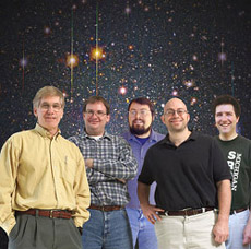 Photo of research team members