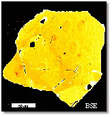 electron image of the 4.40Ga zircon