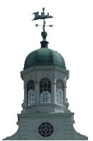 photo of cupola atop building